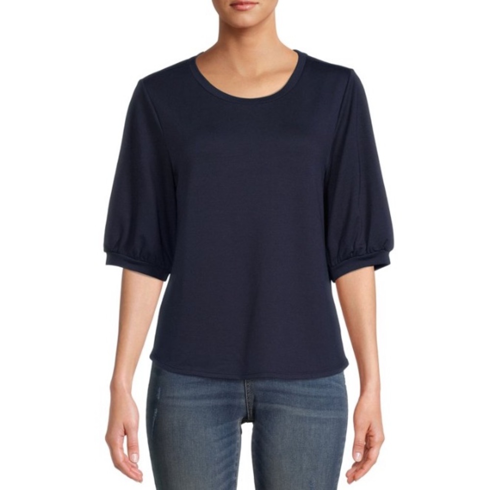 Time and Tru Balloon Sleeve Top